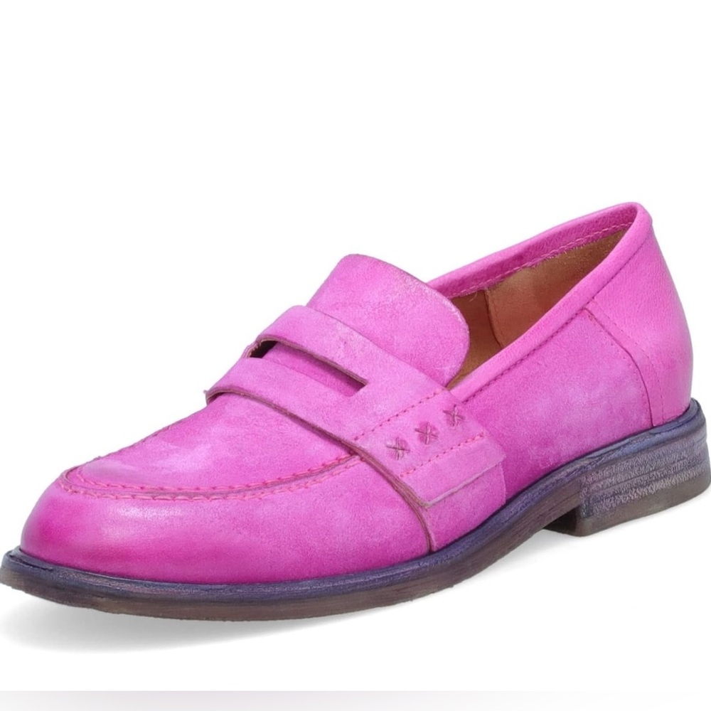 A.S.98 Vern Fuschia Loafers